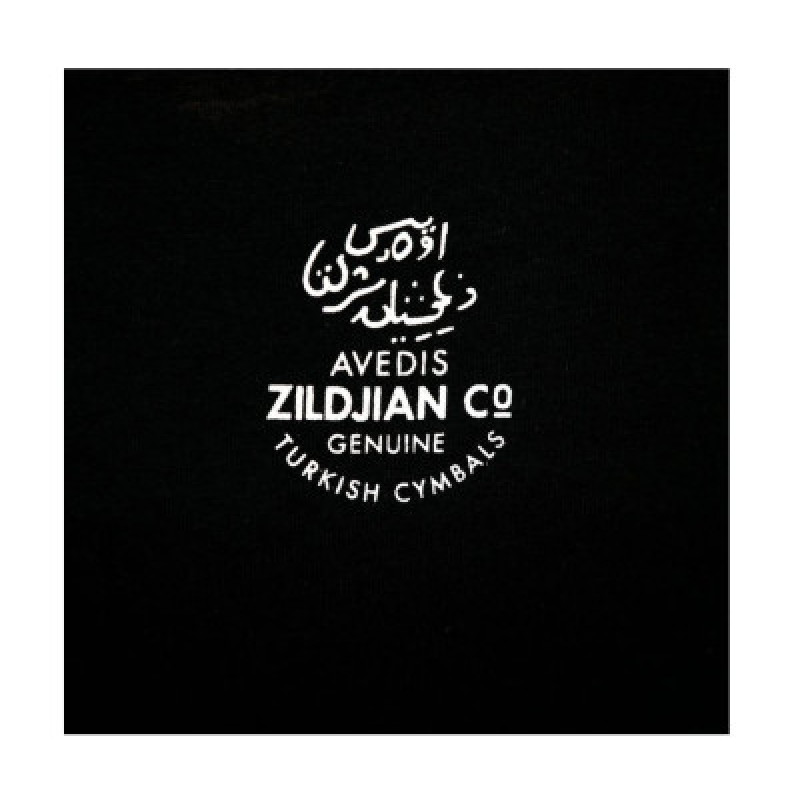 Футболка ZILDJIAN CLASSIC LOGO BLACK T-SHIRT SMALL