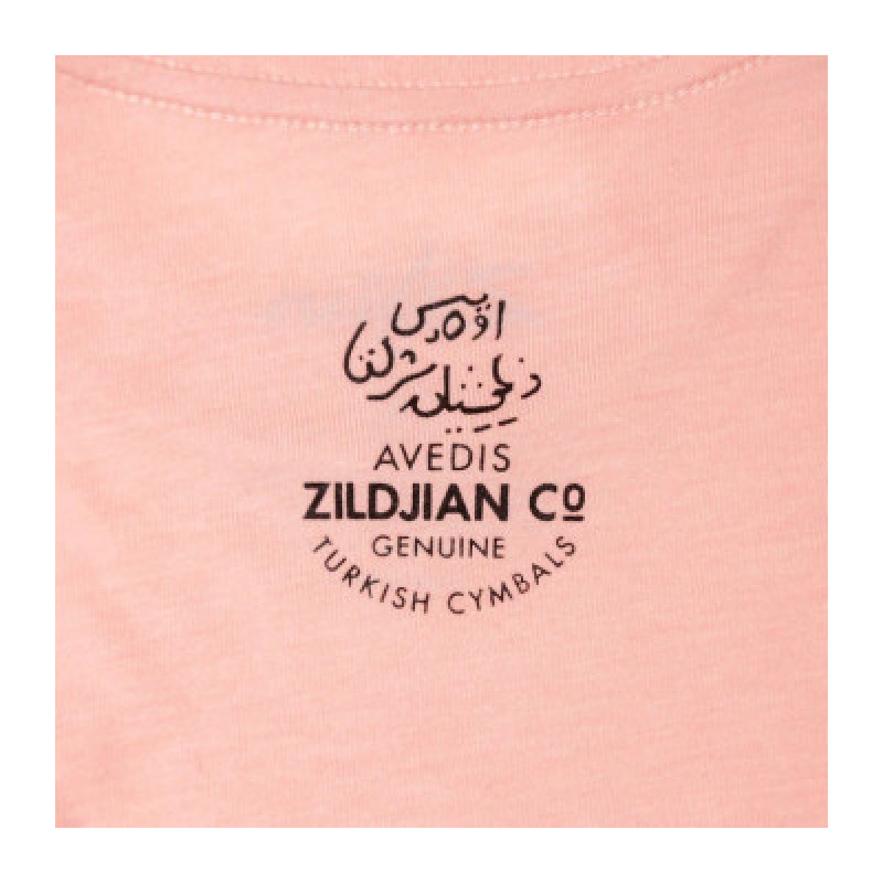 Футболка ZILDJIAN CLASSIC LOGO PINK T-SHIRT SMALL