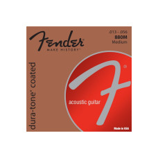 FENDER 80/20 DURA-TONE 13-56 COATED ACOUSTIC GUITAR STRINGS Струни для акустичної гітари