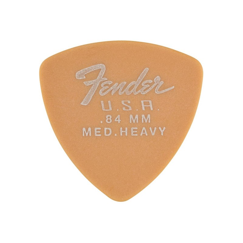 FENDER 346 SHAPE DURA-TONE 0.84 DELRIN PICKS BUTTERSCOTCH BLONDE 12 PACK Набір медіаторів