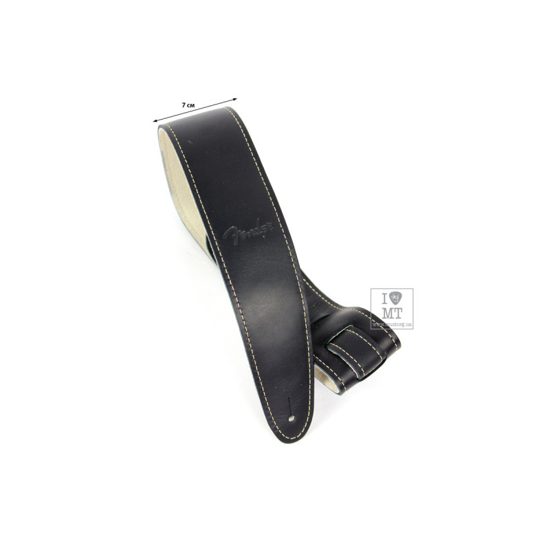 Гитарный ремень FENDER STRAP 2" BALL GLOVE LEATHER BLACK