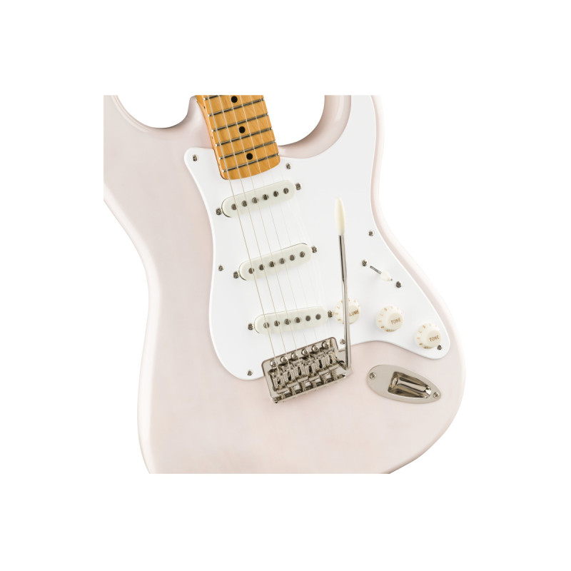SQUIER by FENDER CLASSIC VIBE '50S STRATOCASTER MAPLE FINGERBOARD, WHITE BLONDE Электрогитара