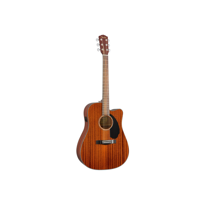 FENDER CD-60SCE DREADNOUGHT MAHOGANY WN Электроакустическая гитара