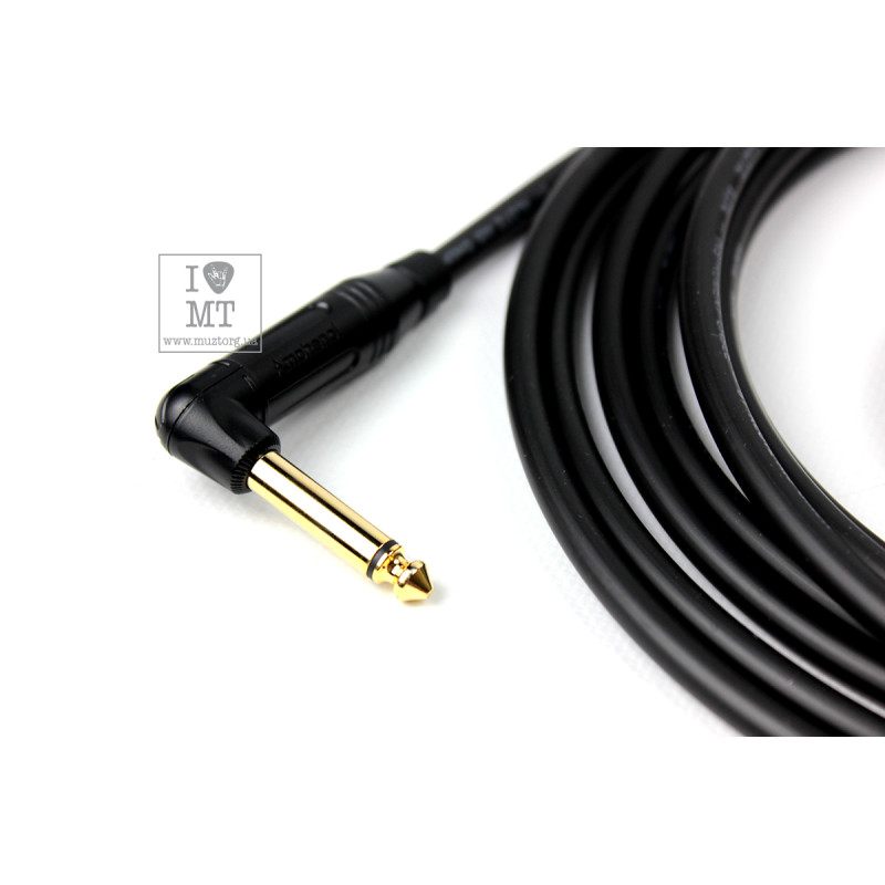 KLOTZ KIK INSTRUMENT CABLE ANGLED BLACK 4.5 M Кабель інструментальний