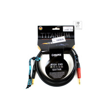 Кабель инструментальный KLOTZ TITANIUM INSTRUMENT CABLE SILENTPLUG 3 M