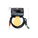 Кабель инструментальный KLOTZ TITANIUM INSTRUMENT CABLE SILENTPLUG 3 M