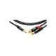 Кабель коммутационный KLOTZ KY7-150 MINILINK PRO Y-CABLE BLACK 1.5 M