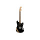 SQUIER by FENDER BULLET MUSTANG FSR HH BLACK w/COMPETITION STRIPES Електрогітара