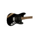 SQUIER by FENDER BULLET MUSTANG FSR HH BLACK w/COMPETITION STRIPES Електрогітара