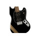 SQUIER by FENDER BULLET MUSTANG FSR HH BLACK w/COMPETITION STRIPES Електрогітара
