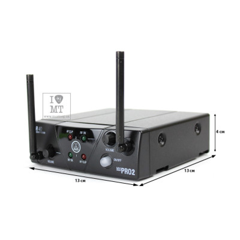 Мікрофонна радіосистема AKG WMS40 Mini2 Vocal Set BD ISM2/3 EU/US/UK