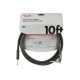 FENDER CABLE PROFESSIONAL SERIES 10' ANGLED BLACK Кабель инструментальный