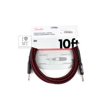 FENDER CABLE PROFESSIONAL SERIES 10' RED TWEED Кабель інструментальний
