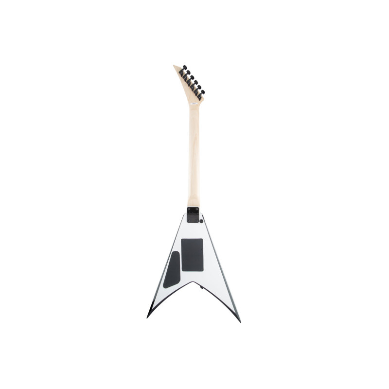 Электрогитара JACKSON JS32 KING V WHITE WITH BLACK BEVELS