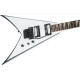 Электрогитара JACKSON JS32 KING V WHITE WITH BLACK BEVELS