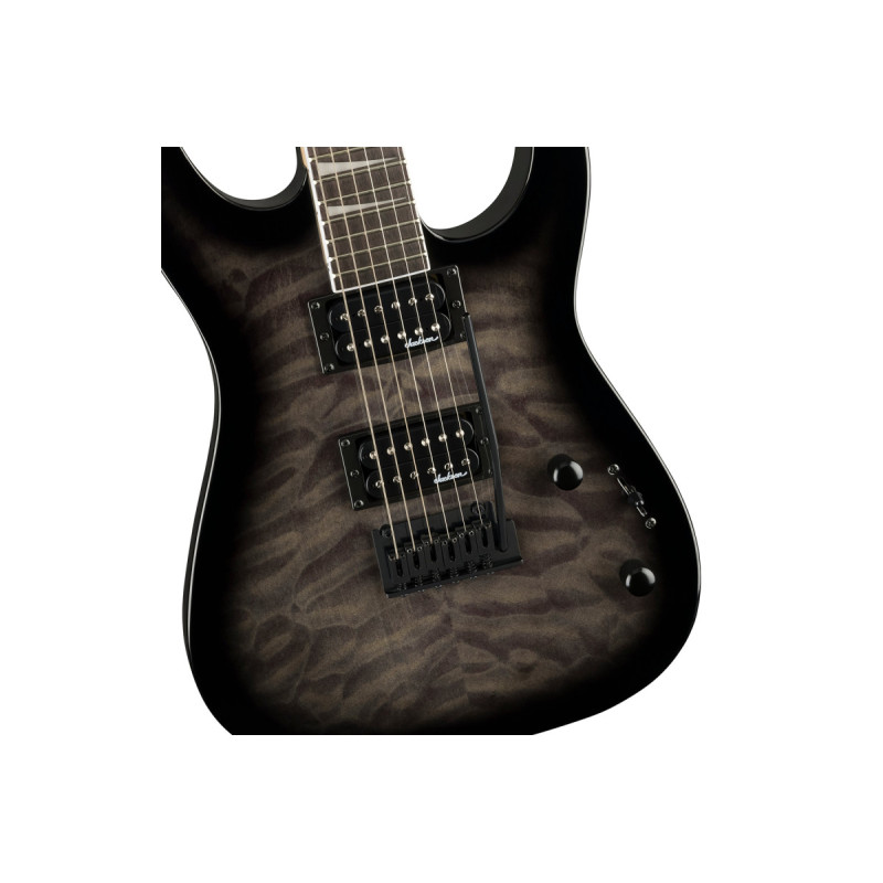 JACKSON JS20 DKQ 2PT TRANSPARENT BLACK Электрогитара