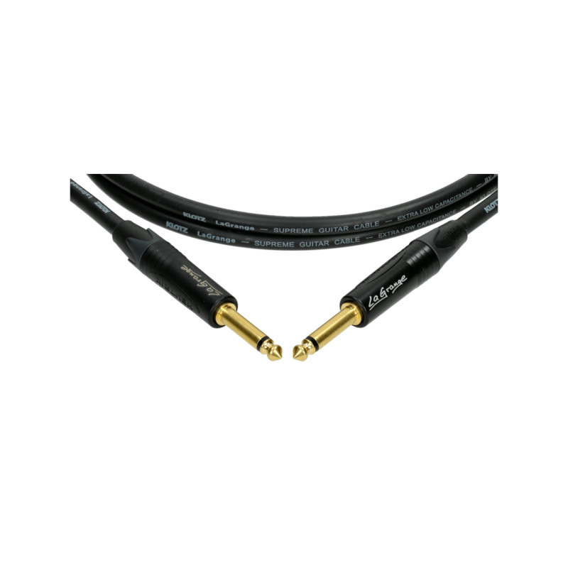 Кабель інструментальний KLOTZ LA-GRANGE INSTRUMENT CABLE BLACK 6M