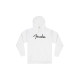 FENDER HOODIE SPAGHETTI LOGO OLYMPIC WHITE L Толстовка