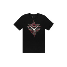 FENDER T-SHIRT CUSTOM SHOP PINSTRIPE BLACK XL Футболка