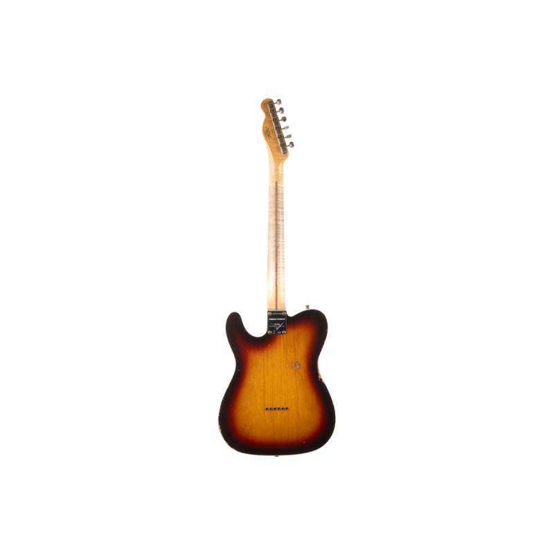 FENDER CUSTOM SHOP LIMITED HOTSHOT TELECASTER RELIC CHOCOLATE 3 TONE SUNBURST Электрогитара