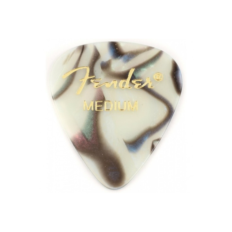 FENDER 351 PREMIUM CELLULOID ABALONE MEDIUM Набір медіаторів