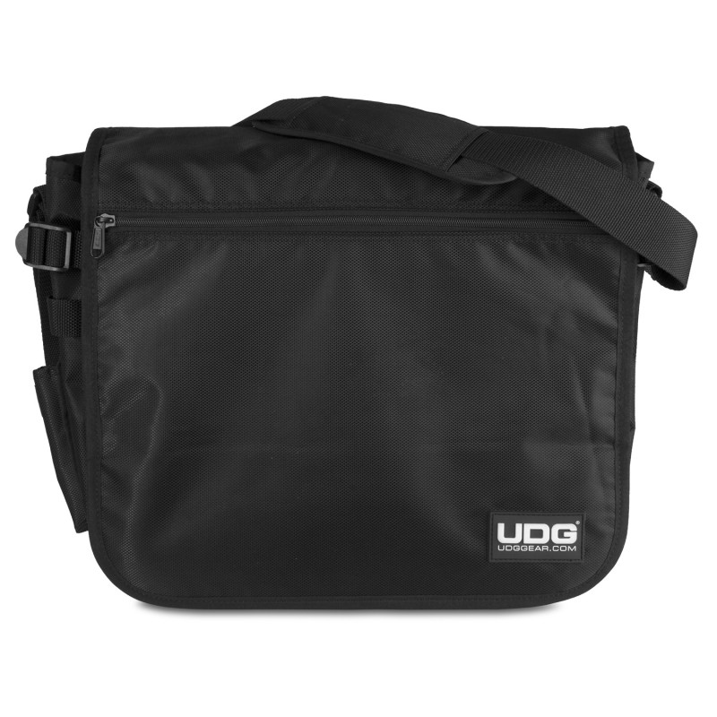 Ultimate CourierBag Black, Orange inside