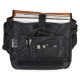 Ultimate CourierBag Black, Orange inside
