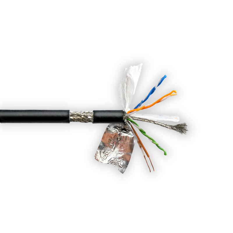 KLOTZ RC5-SB1X CAT5e RamCAT-Solid S/UTP інсталяційний кабель 4x2x0.52 мм суцільна мідь