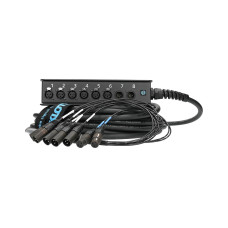 KLOTZ SLW062XE15 Мультикор StraightLink 6×IN / 2×OUT XLR 15 м