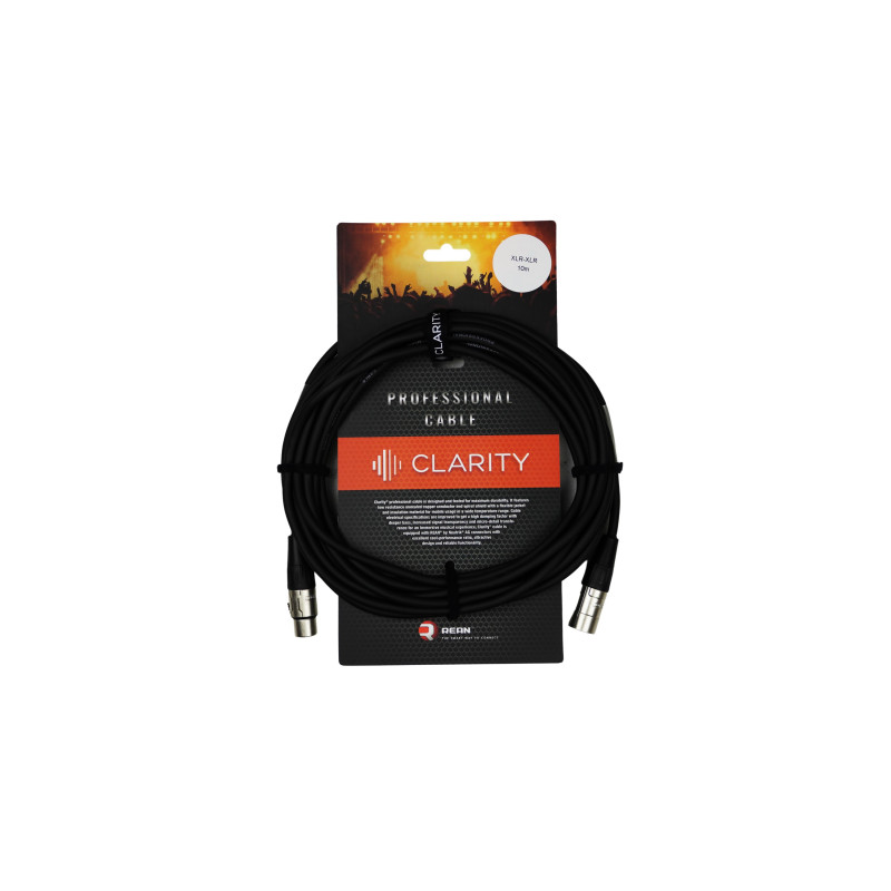 CLARITY XLR-XLR PRO/10m Готовый кабель