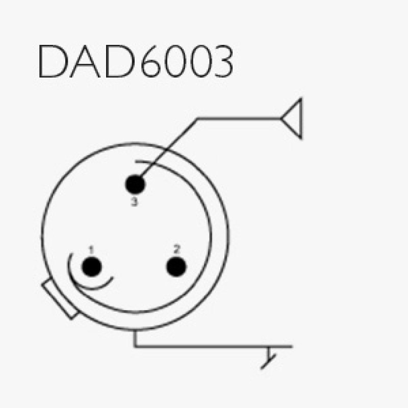DAD6003 (Sennheiser SK 50/250/3063/5012/6000/9000)