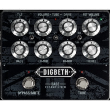 LANEY DB-PRE Бас-гітарний педальний передпідсилювач з FET/Tube каналами