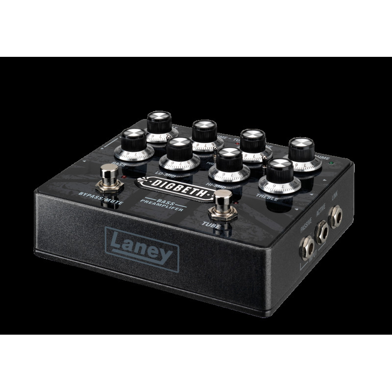 LANEY DB-PRE Бас-гітарний педальний передпідсилювач з FET/Tube каналами