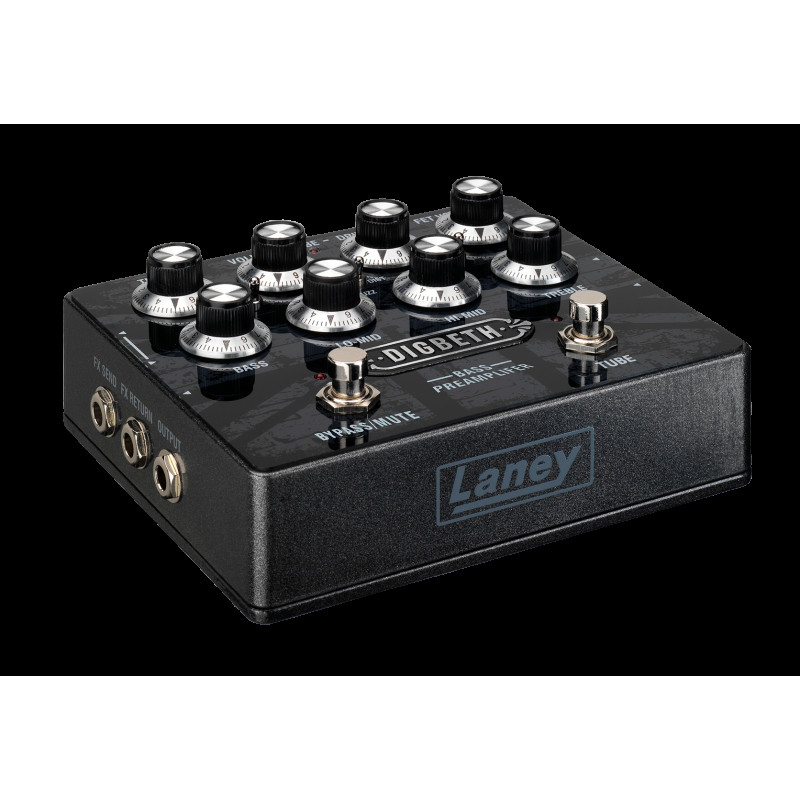 LANEY DB-PRE Бас-гітарний педальний передпідсилювач з FET/Tube каналами