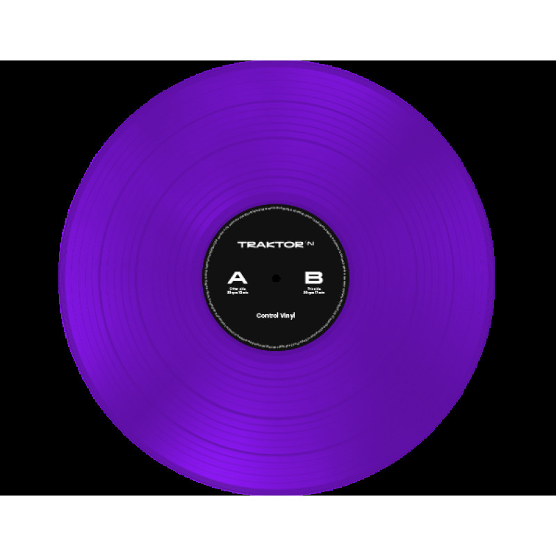 NATIVE INSTRUMENTS TRAKTOR Control Vinyl Purple Контрольна вінілова платівка для TRAKTOR DVS