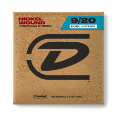 DUNLOP DJN0920 NICKEL WOUND TENOR BANJO STRINGS 09-20 | 5 STRING Струни для банджо