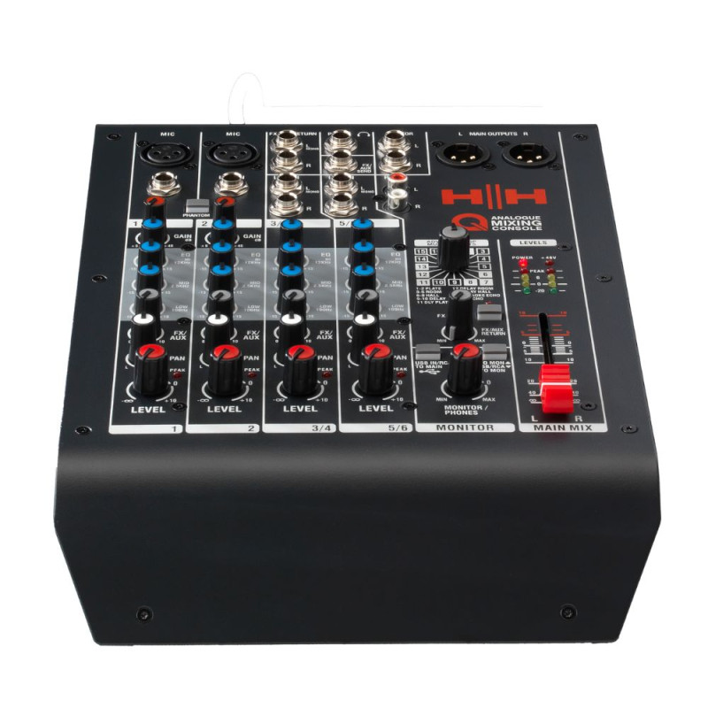 HH ELECTRONICS Q6FX Мікшерний пульт