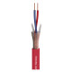 SOMMER CABLE 200-0003 Microphone Cable Stage 22 Highflex; 2 x 0,22 mm²; PVC Ø 6,40 mm; red