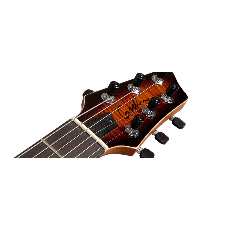 GODIN 024094 - LGX-SA(S) Cognac Burst Flame AAA Электрогитара