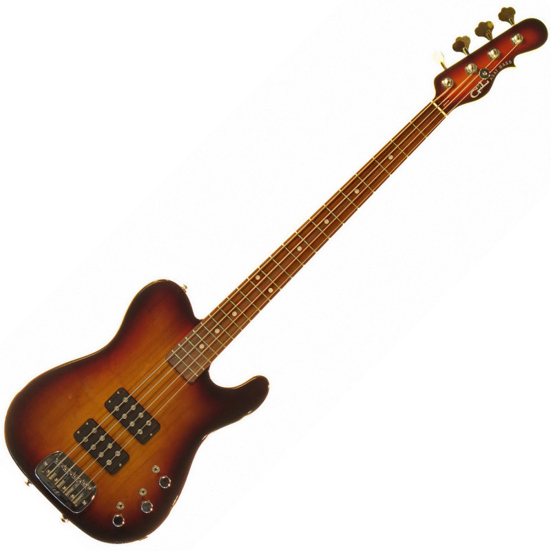 G&L ASAT BASS (3-Tone Sunburst, rosewood) №CLF067465