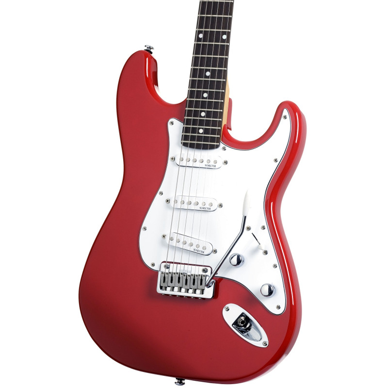 SCHECTER VS-1 S/S/S HOT ROD RED Электрогитара