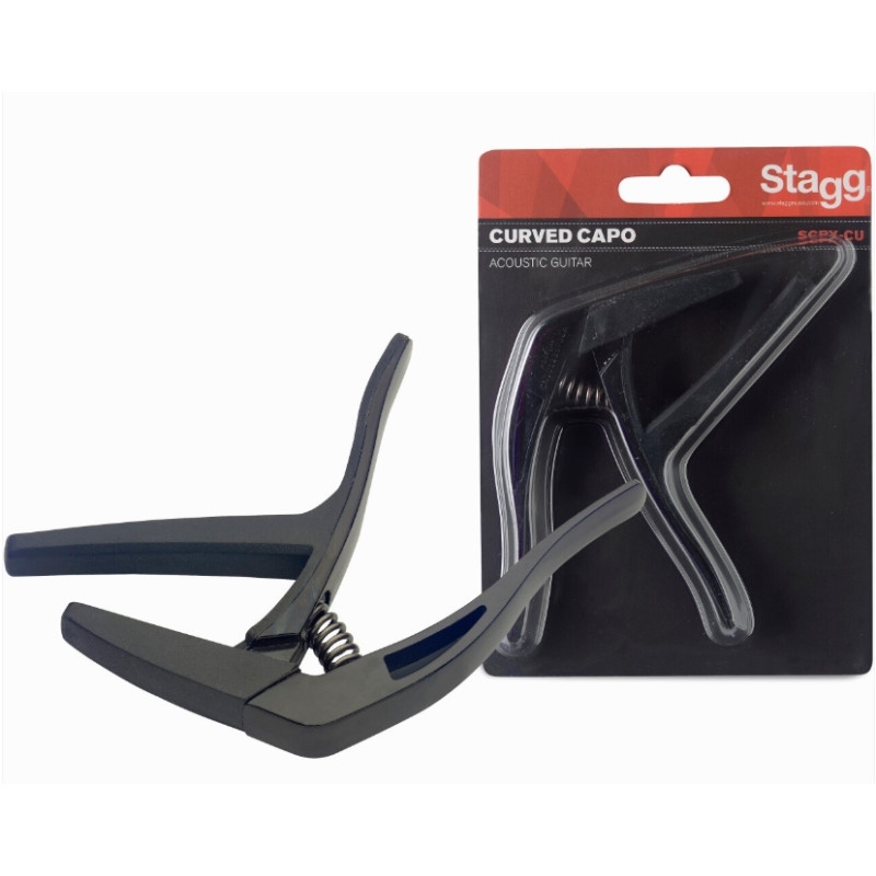 STAGG SCPX-CU BK Каподастр