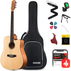 DONNER MUSIC EC1250 Акустична гітара набір