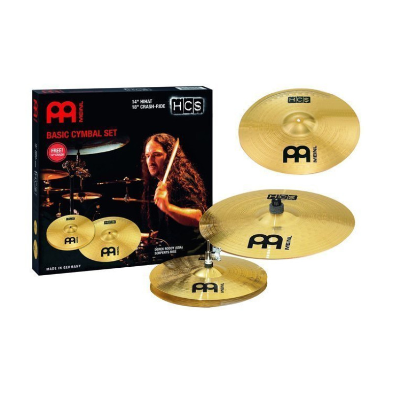 Комплект тарелок Meinl MCS1418+14C (Medium: H14
