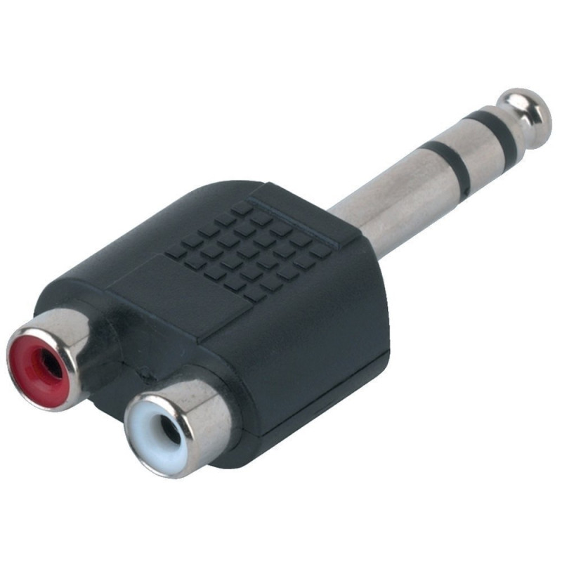 Перехідник GEWA 2x RCA/Stereo Jack 6,3 мм