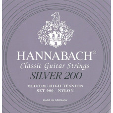 Струни для класичної гітари Hannabach 900MНT Silver 200