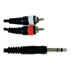 Інсертний кабель GEWA Basic Line Stereo Jack 6,3 мм/2x RCA (1,5 м)