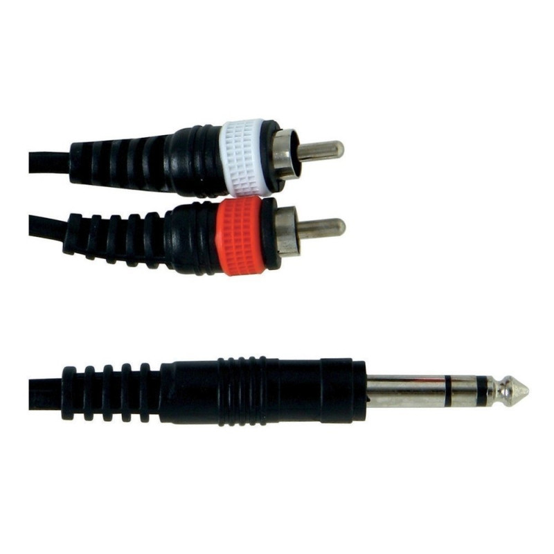Інсертний кабель GEWA Basic Line Stereo Jack 6,3 мм/2x RCA (1,5 м)