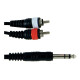 Інсертний кабель GEWA Basic Line Stereo Jack 6,3 мм/2x RCA (1,5 м)