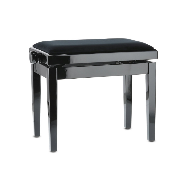 Банкетка для фортепіано GEWA Deluxe Black High Gloss